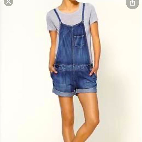 Ag Adriano Goldschmeid Chelsea overall shorts - Picture 1 of 16